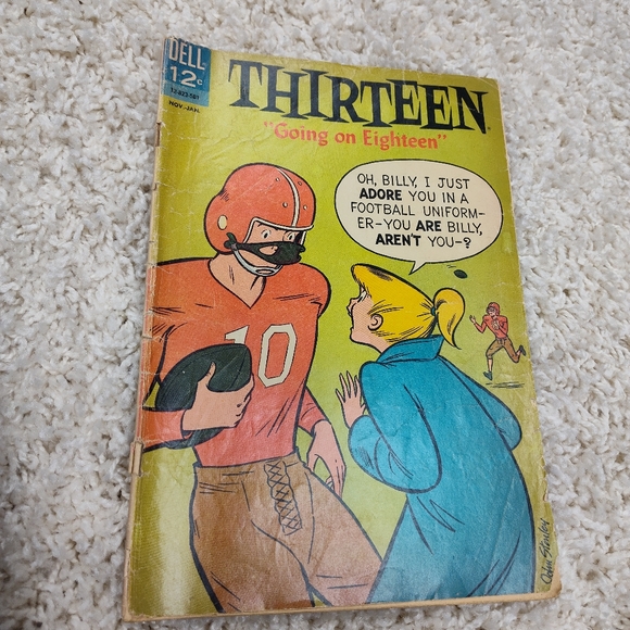 1965 Dell comics THIRTEEN - Picture 1 of 2